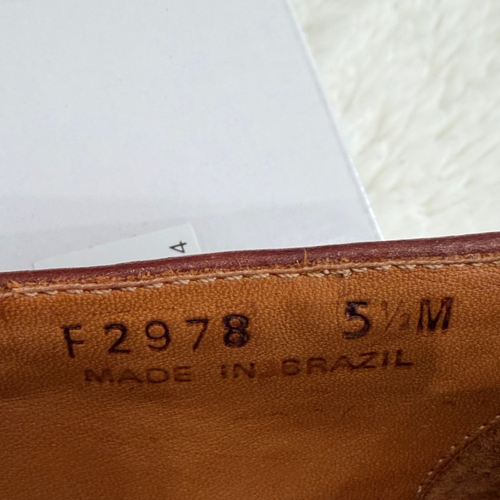 Cole HaanBrown Loafers,Size 5.5M,Made in Brazil - Picture 6 of 17